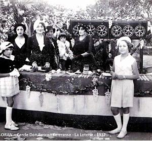 Oran - Cercle Don Bosco - Kermesse - Stand de la Loteie - 1932